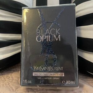 Yves Saint Laurent Black Opium Eau de Parfum Intense - Blue and Black